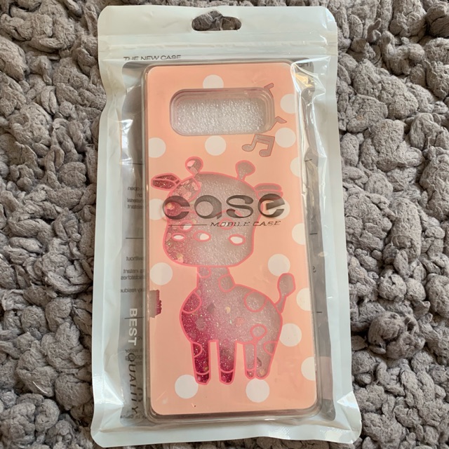

Case glitter note 8