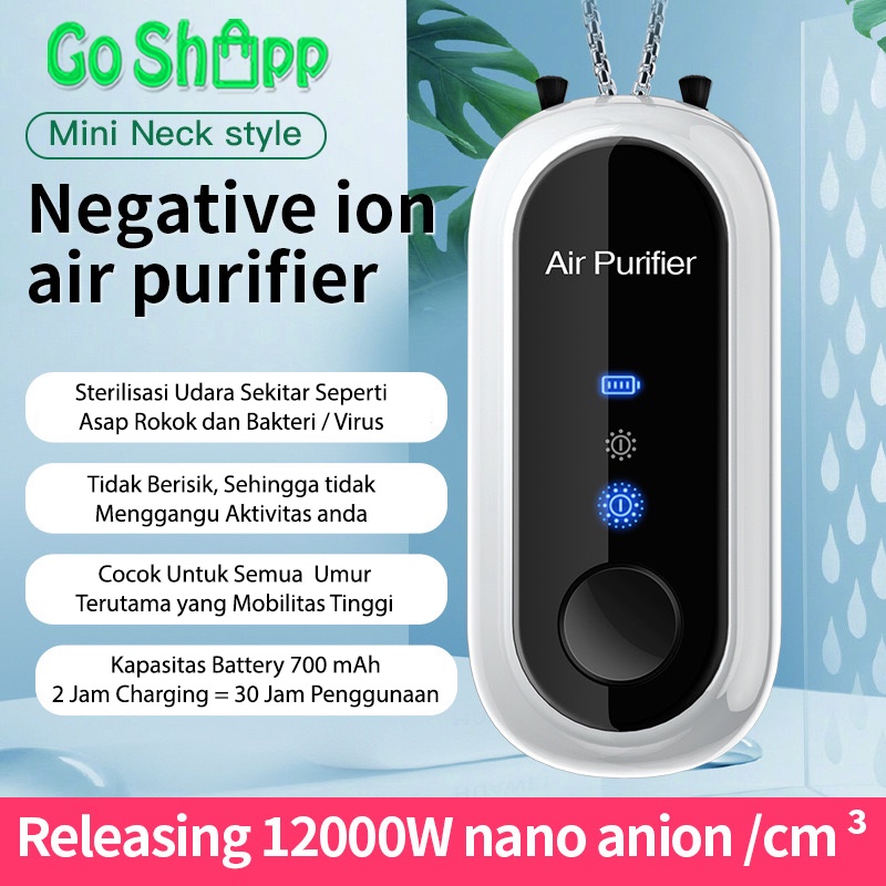 Kalung Air Purifier Portable Anak Dewasa Pembersih Udara Bakteri Virus Asap - Kalung Pembersih Udara Kesehatan [AP01]