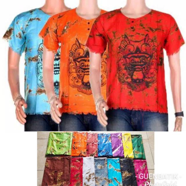 GROSIR BAJU PANTAI BARONG MOTIF BERCAK