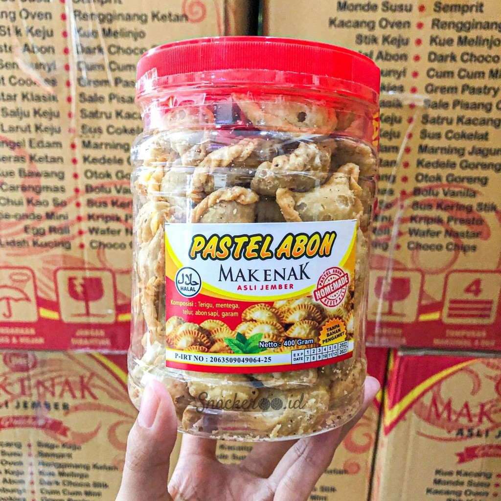 

LEGIT!! Pastel Abon MAK ENAK Khas Jember - Snack Enak