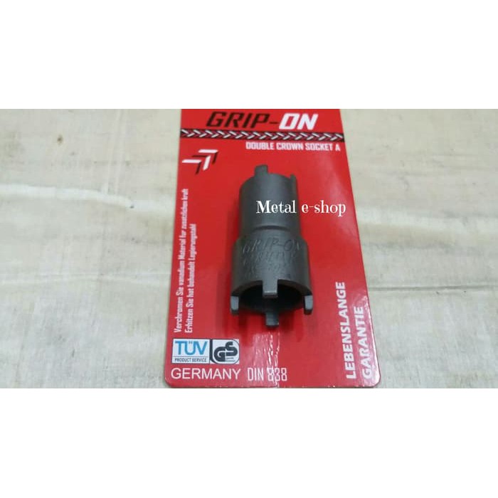 Kunci Mahkota Type A Double Crown Socket Kunci Sok Mahkota GRIP ON / GRIP-ON