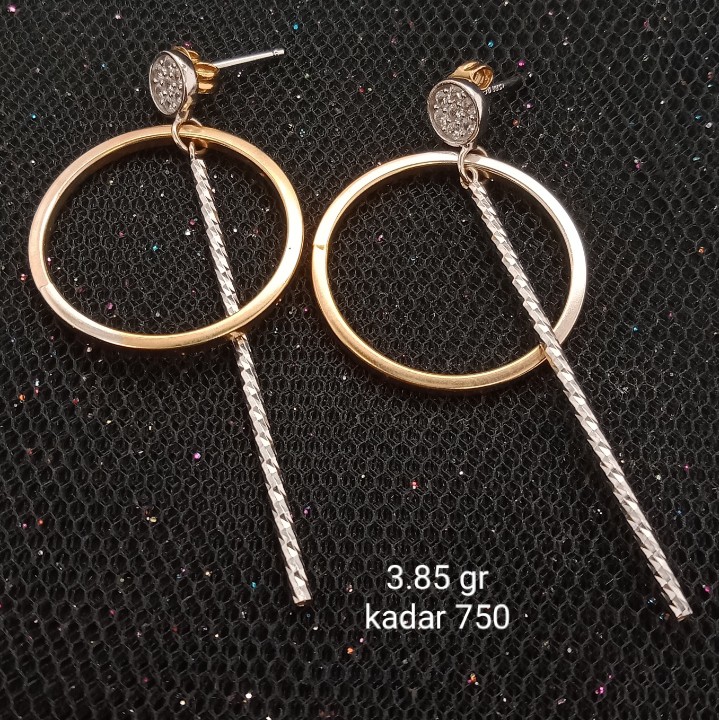 Anting Emas 17 K - 3.85gr Kadar 750 - 3567