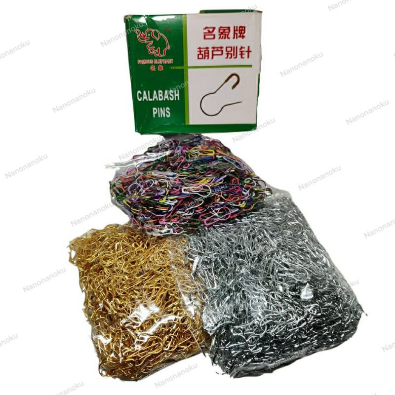 [Per Kotak] Peniti Bohlam Labu / Anti Nyangkut  / Pear Pin