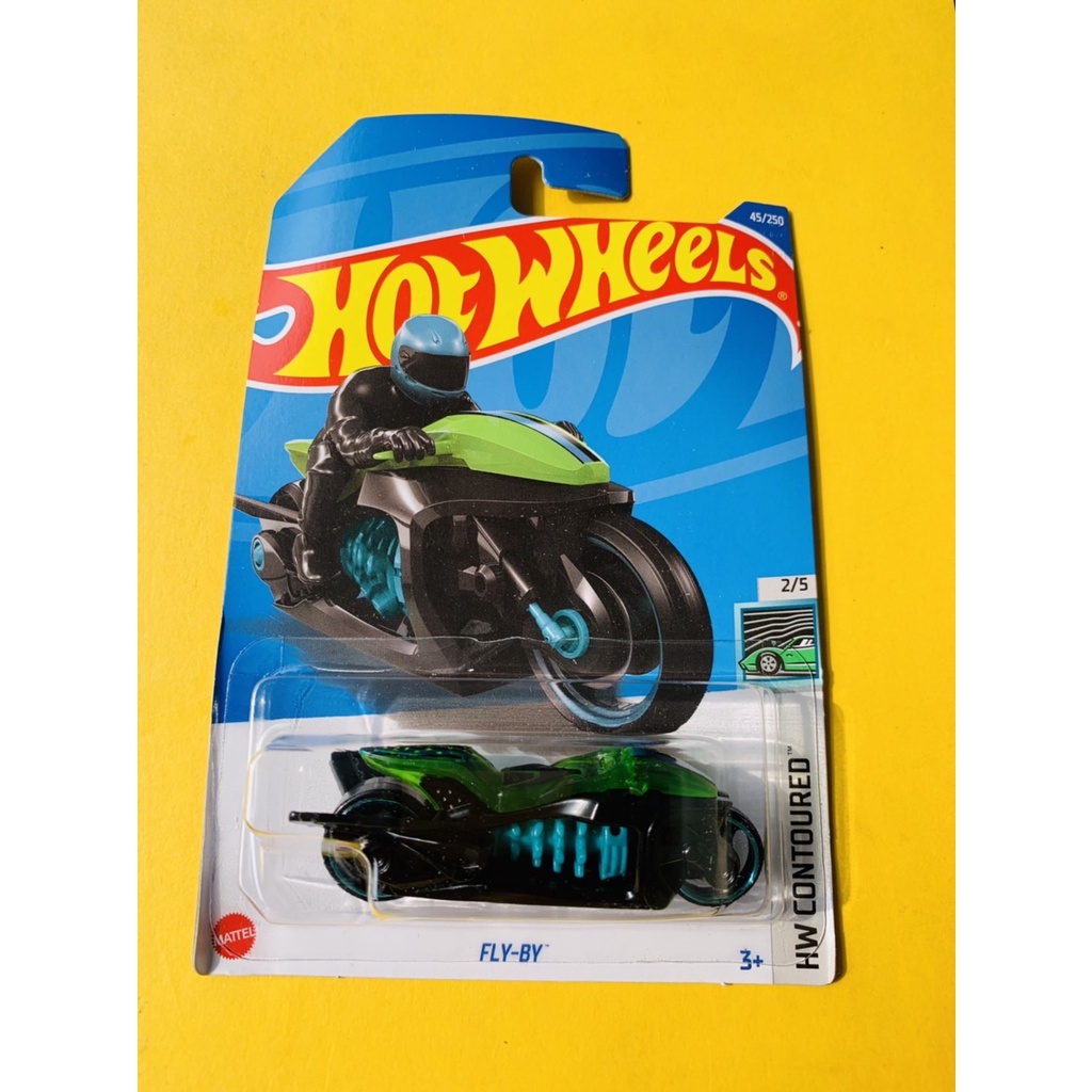 HOTWHEELS HOT WHEELS FLY-BY HW CONTOURED LOT B 2022 DIECAST MINIATUR MOTOR MOTORAN MAINAN ANAK DUCAT