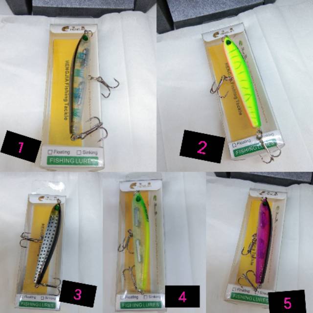 Umpan pancing hengjia 7.5cm