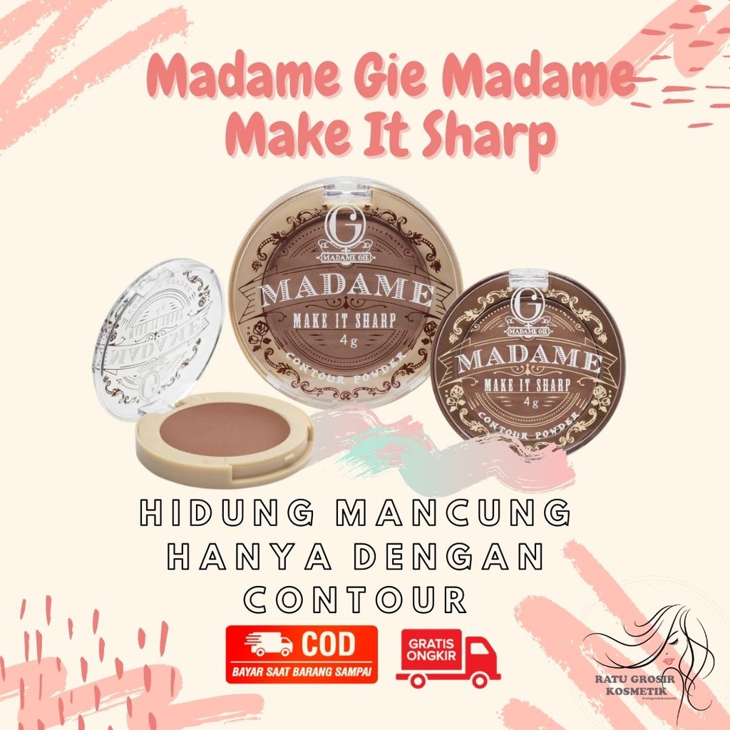 MADAME GIE kosmetik wajah SHADING CONTOUR contour wajah SHADING HIDUNG A123