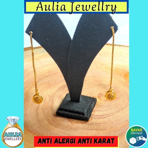 Anting Anting Tusuk Anting Titanium Anting Bulat Anting Xuping Anting Panjang Aksesoris Anting Jurai