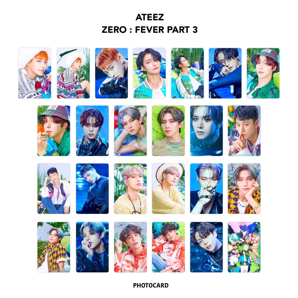 Photocard Ateez Zero : Fever Part 3