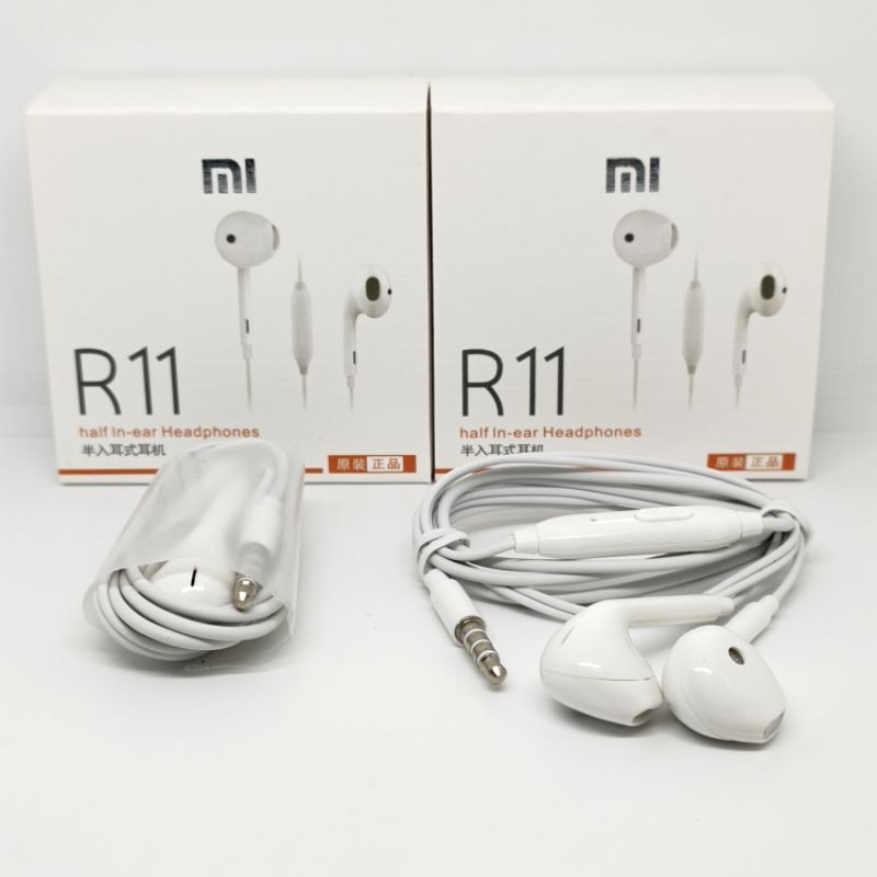 Handsfree Xiaomi R11 / Headset R11 Xiaomi / Audio Earphone Xiaomi