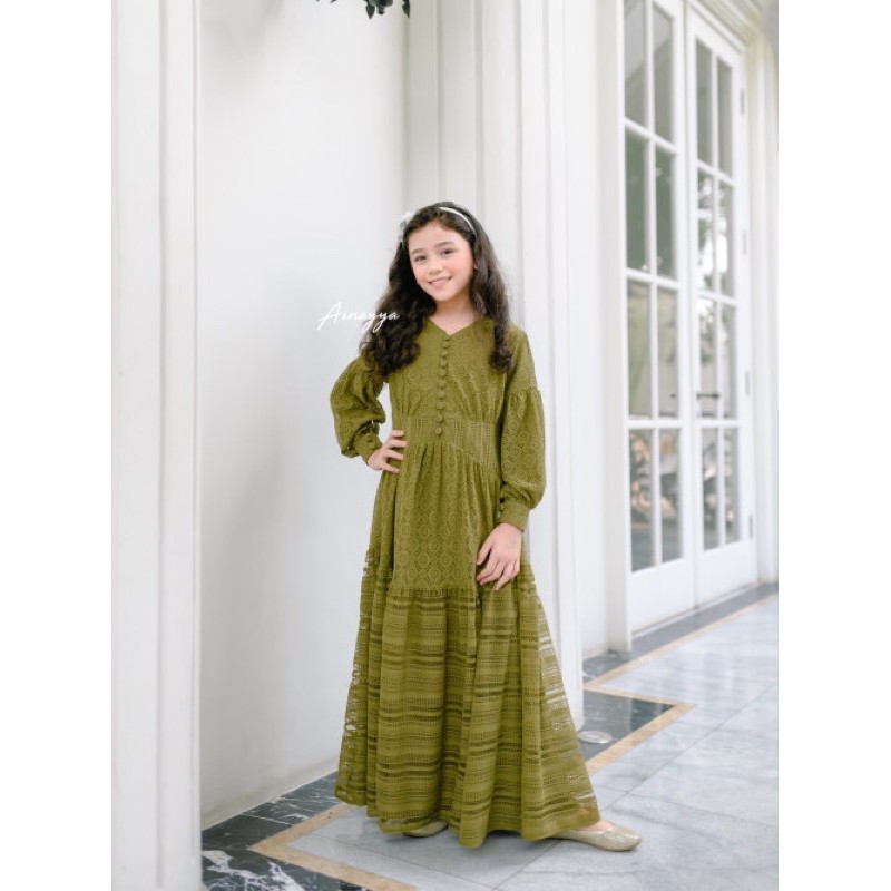 OLISIA DRESS ANAK BY AINAYYA.ID