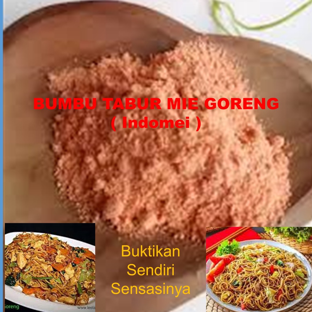 

Bumbu Tabur Mie Goreng Spesial Halal Kwalitas Premium 100 gram | BUBUK MAKANAN SERBAGUNA ENAK MURAH | Bumbu Bubuk Tabur Aneka Rasa Mie Instan Indomie Goreng | Jual Bubuk Tabur Rasa Mie goreng Powder