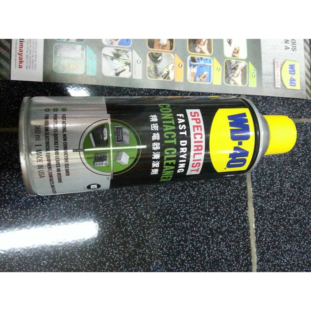 Wd 40 specialist contact cleaner fast drying WD40 360 ml