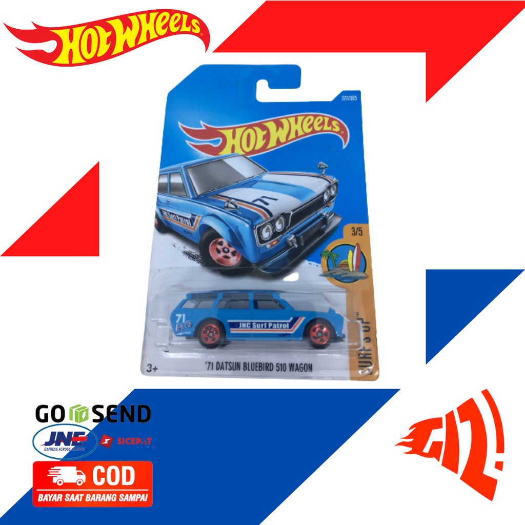 HOT WHEELS DATSUN BLUEBIRD 510 WAGON