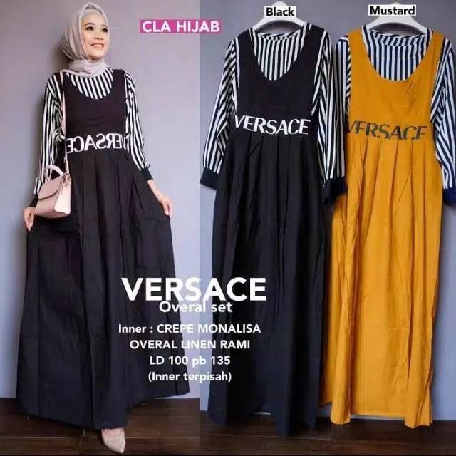  VERSACE  SET FASHION MUSLIM BAJU  MUSLIM VERSACE  OVERALL 