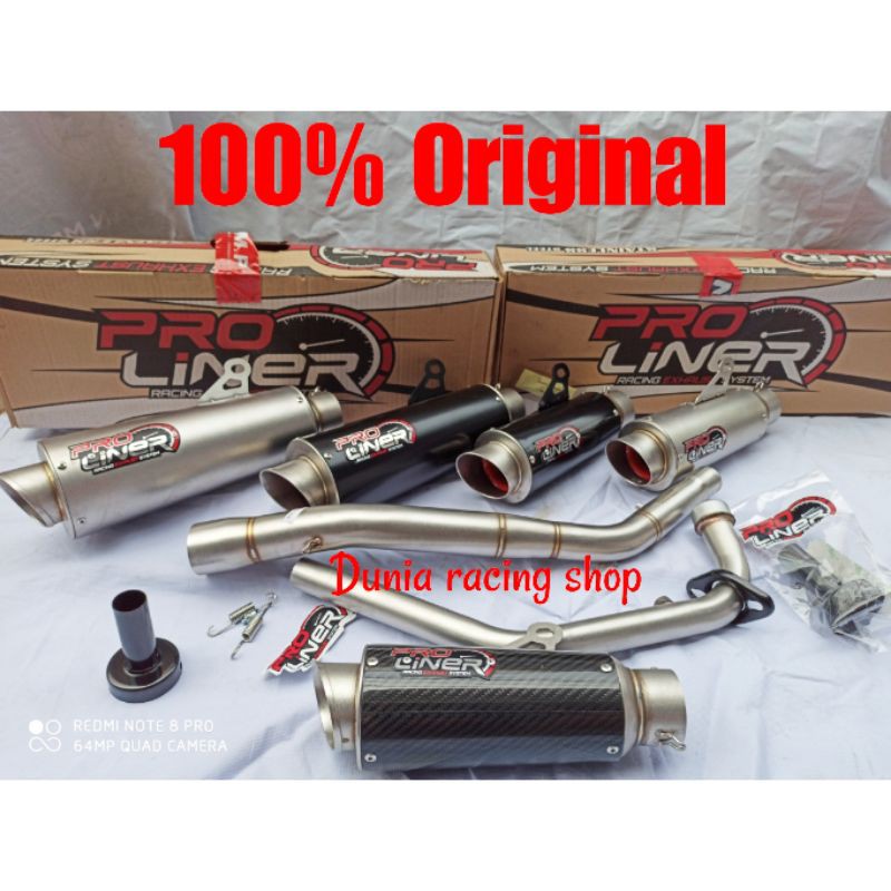 Knalpot Proliner TR 1 R R15 new Vixion new R15 V2 Vixion old Byson MX king MX new NJMX Vixion R MT15 XABRE CBR Sonic 150 Supra GTR Tiger CB 150 New CB 150 Satria Fu GSX KLX Dtracker CRF 150 MX lama