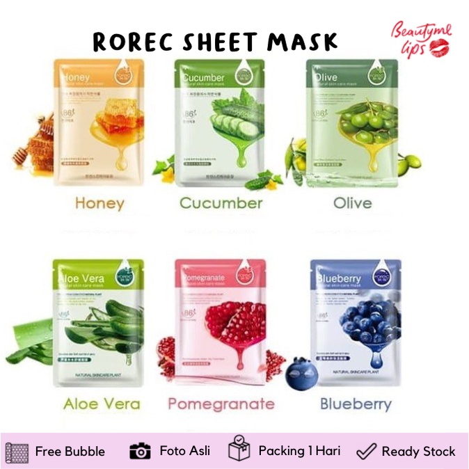 ROREC / IMAGES / HCHANA MASKER TISSUE AFTER BB GLOW &amp; DAILY TERMURAH