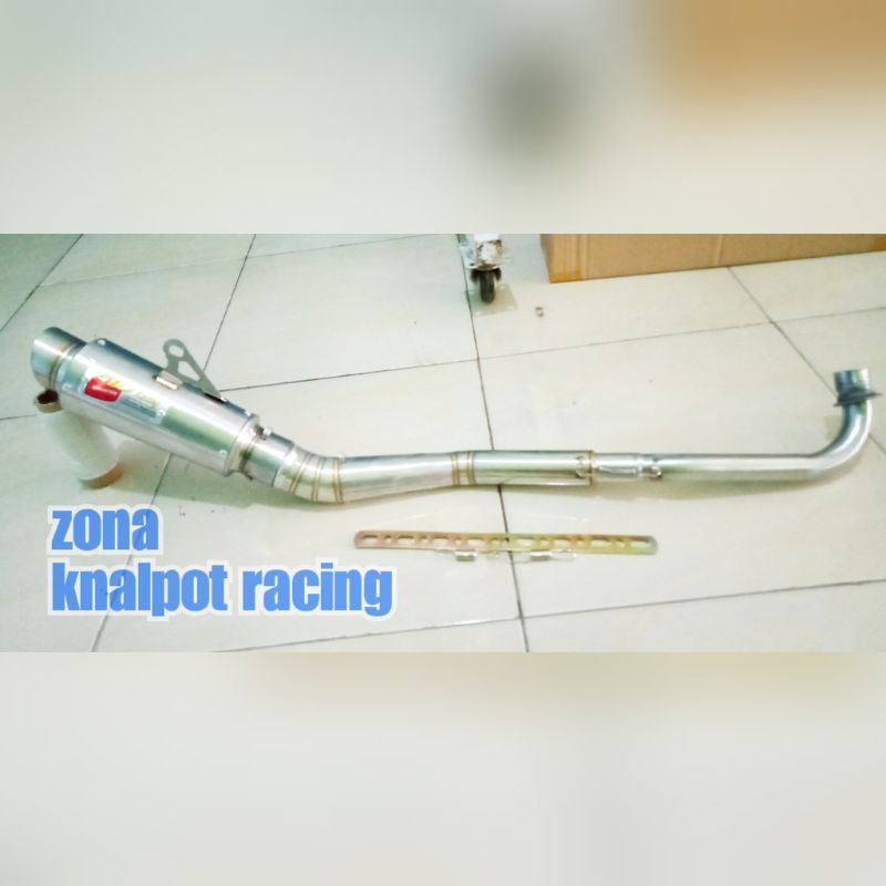 Knalpot cld supra fit-grand-c70 knalpot racing cld monster motor bebek