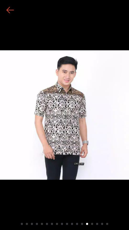 Maura Couple - Sania Ruffle Batik Couple Ori Ndoro Jowi Dnt Garansi Termurah Shopee Mera