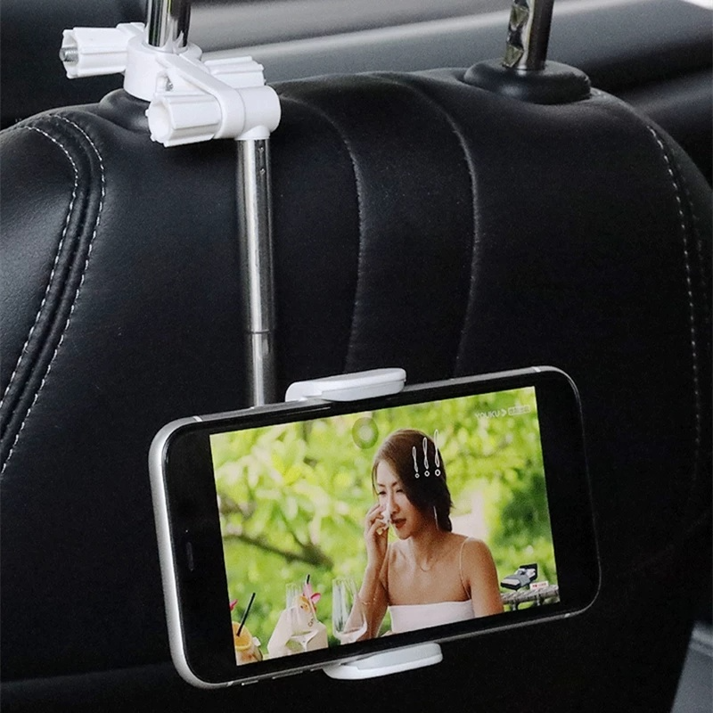 [ Featured ] 360 Degrees Adjustable Car Rearview Mirror Mount Phone Holder / Automobile Phone Stand Bracket For  12 GPS Navigator Holder