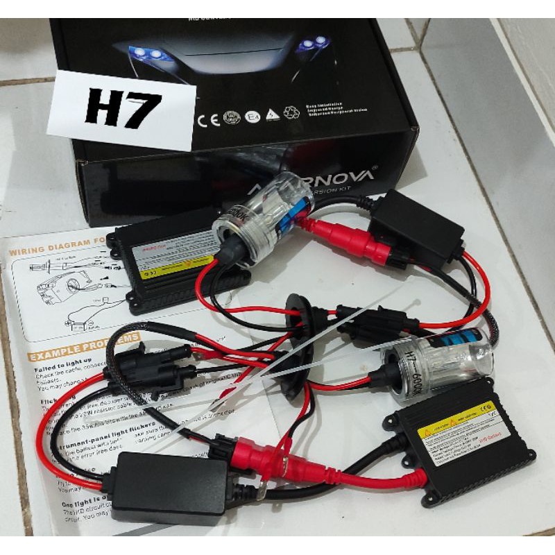 LAMPU HID MOBIL H4 H11 H7 H1 H16 H8 H9 HB3 HB4 SET ISI 2 PASANG