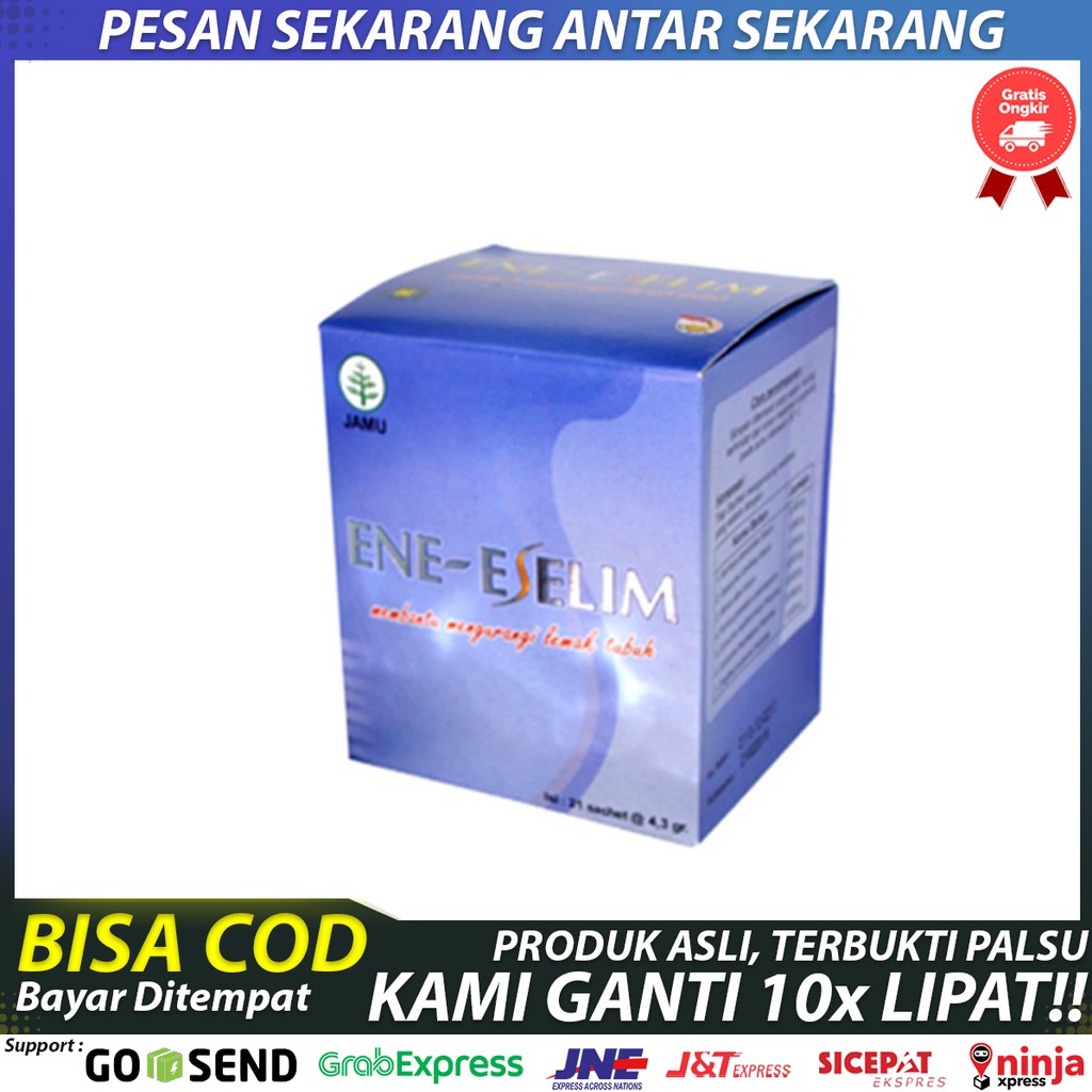 ENE-ESLIM Obat Herbal Pelangsing Alami Terbaik Original NASA BPOM
