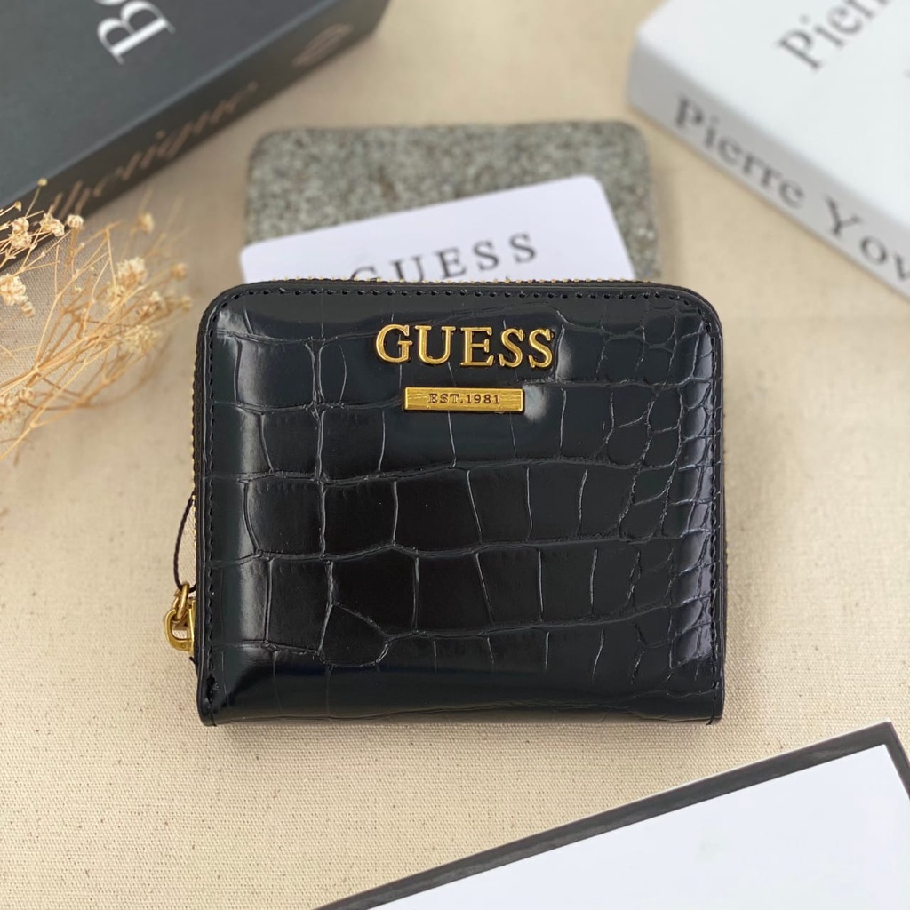 DOMPET WANITA MERK GUESS BRANDED IMPORT TERMURAH FREE BOX