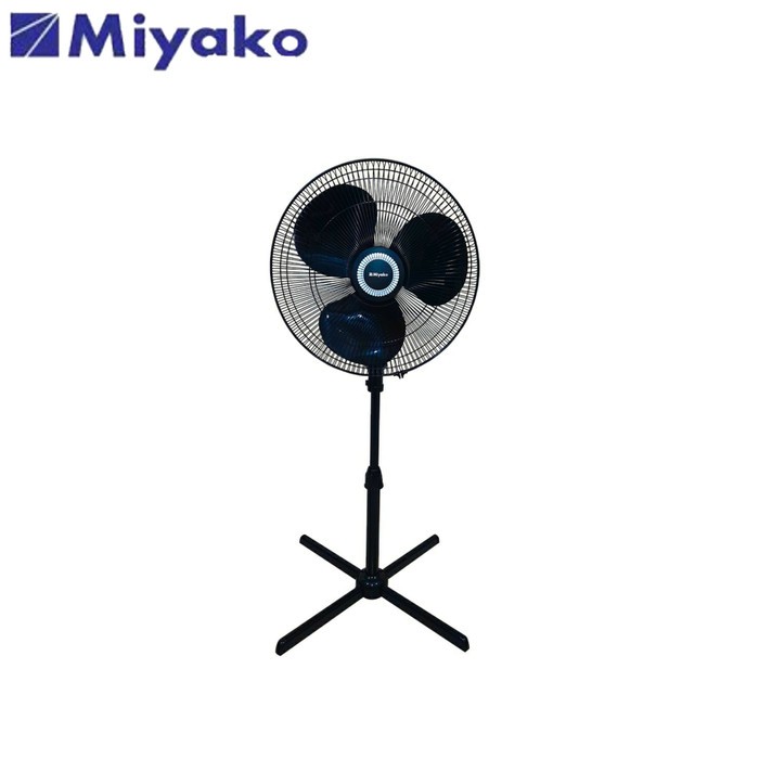 Stand Fan Kipas Berdiri Miyako 16 inch KAS1606X KAS-1606X KAS 1606 X 1606X Hitam