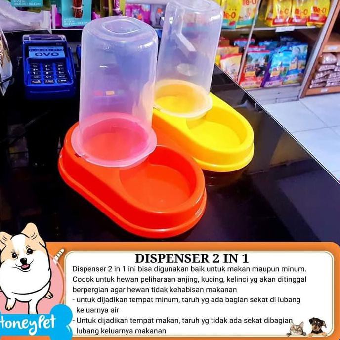Terbaru Tempat Makan Kucing Anjing Dispenser Minum Cat Bowl Dog