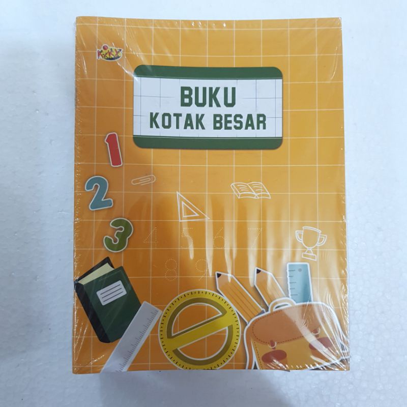 

Buku Tulis Kotak Besar Kiky Mandarin Isi 38 L Warna