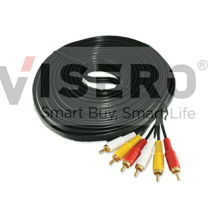 Cable RCA/Kabel RCA/Cable AV/Kabel AV 15M Jack 3 To 3 Visero