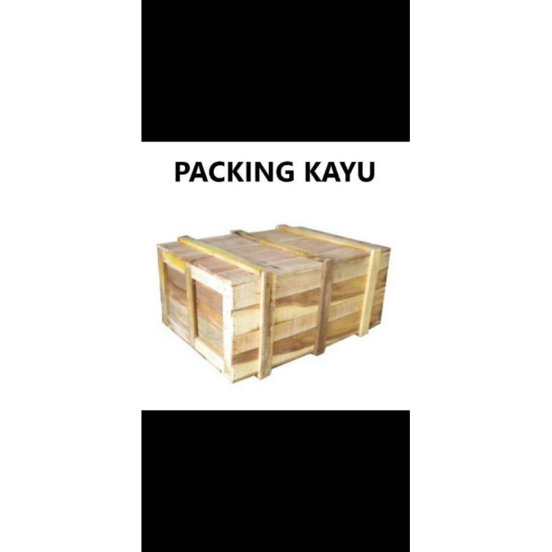 Pekingan Kayu/Dus tebal dan tambahan bubble warp untuk orderan di toko kami