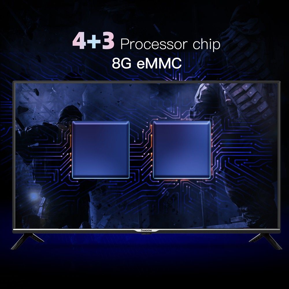 Changhong Google TV 32 inch L32M91 HD Dolby Audio Netflix Youtube Bluetooth Smart TV Digital