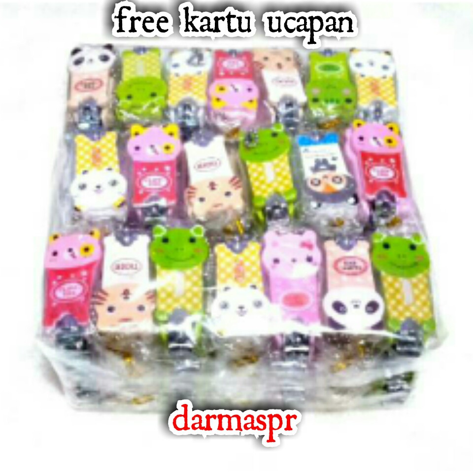 Gunting Kuku Anak Karakter Korea Nail Clipper Cutter Lucu Jepit Kuku Mini Bayi isi 50pcs