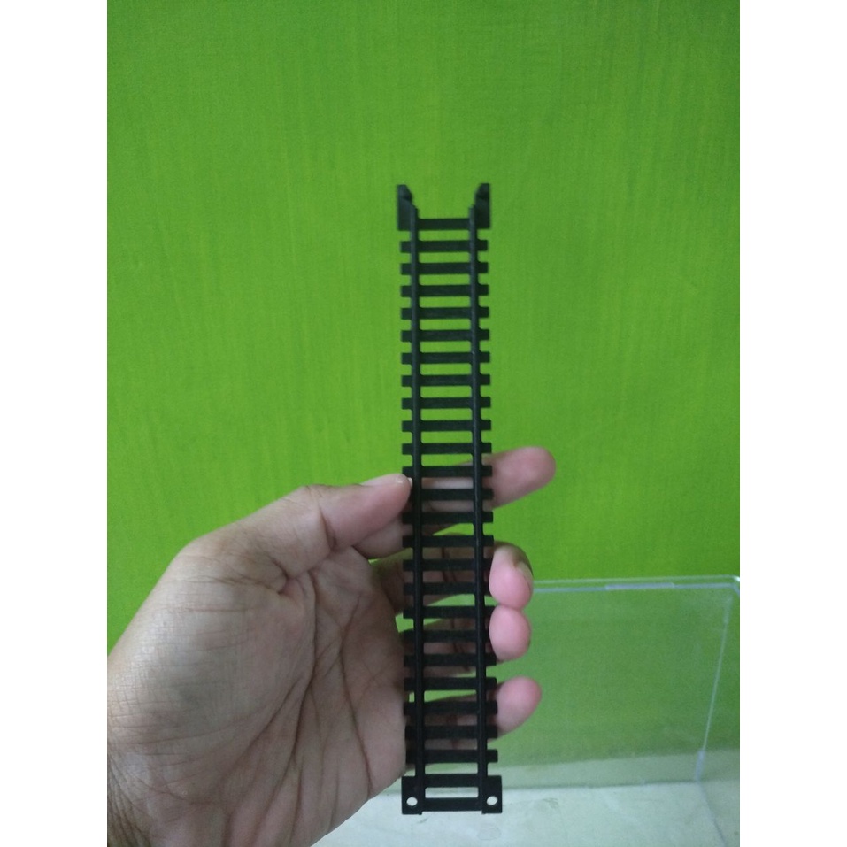 Promo limited Rel lurus original kereta api railking asli skala HO 1:87