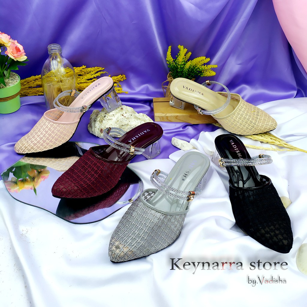 keynarra Best Quality   SENDAL HEELS  burkat delima MHK-01