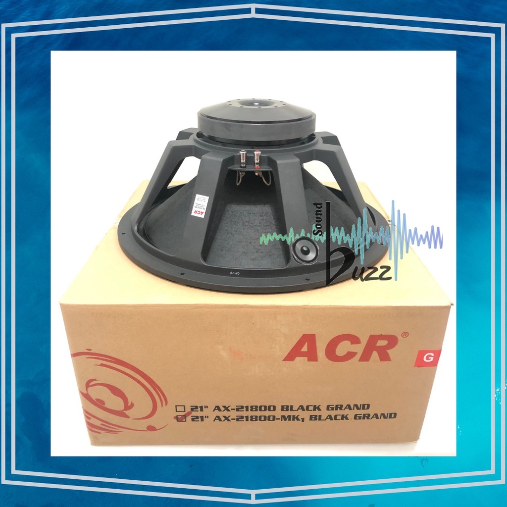 Speaker ACR 21 Inch AX 21800 BLACK GRAND ACR - Subwoofer