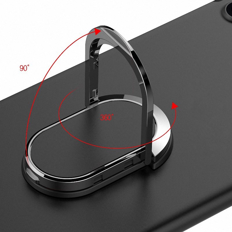 Spinner iRing Magnetic Smartphone Holder 360 Degree Rotary - Black