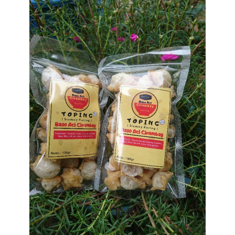 

Siomay kering/Toping Baso ACI