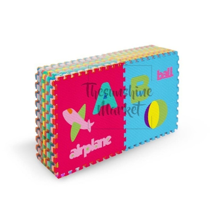 EDUMAT PUZZLE/MATRAS EVAMAT PUZZLE/TIKAR PUZZLE HURUF GAMBAR (26Lembar