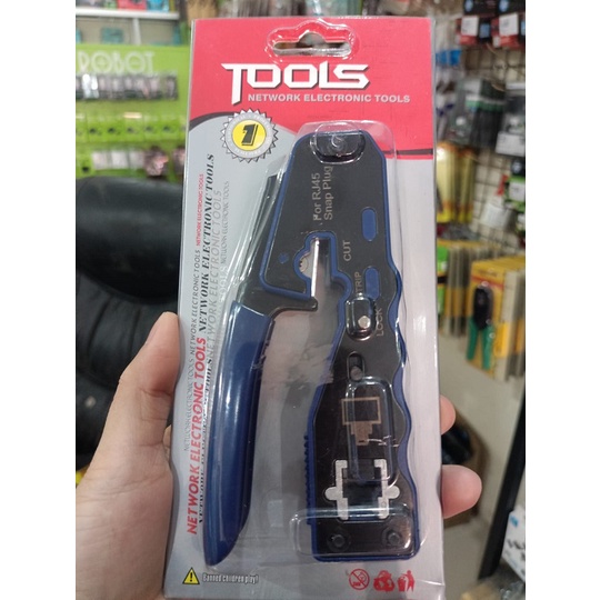Tang Crimping RJ45 Cat5 Cat6 Crimping Tools Rj 45 Anti Gagal