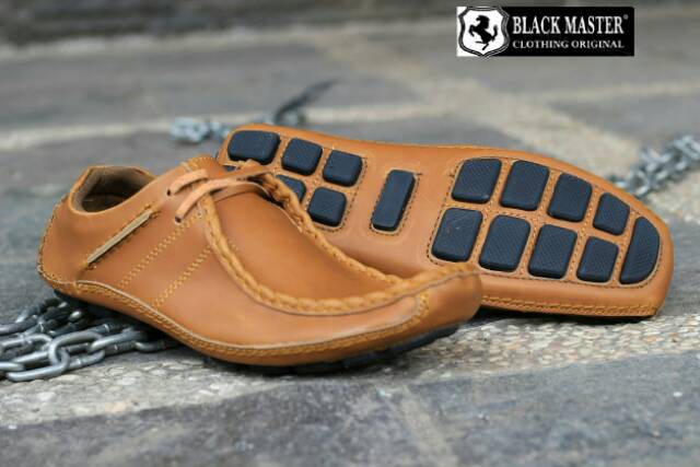 SEPATU KASUAL KULIT ASLI BLACKMASTER PREDATOR