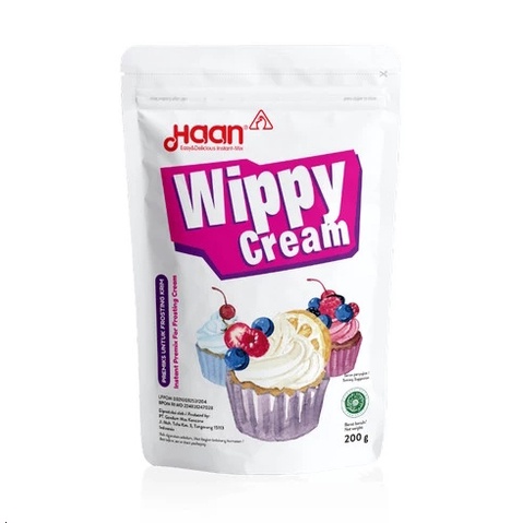 

Haan Wippy Cream POUCH 200 g (kecil) / Haan STANDING POUCH