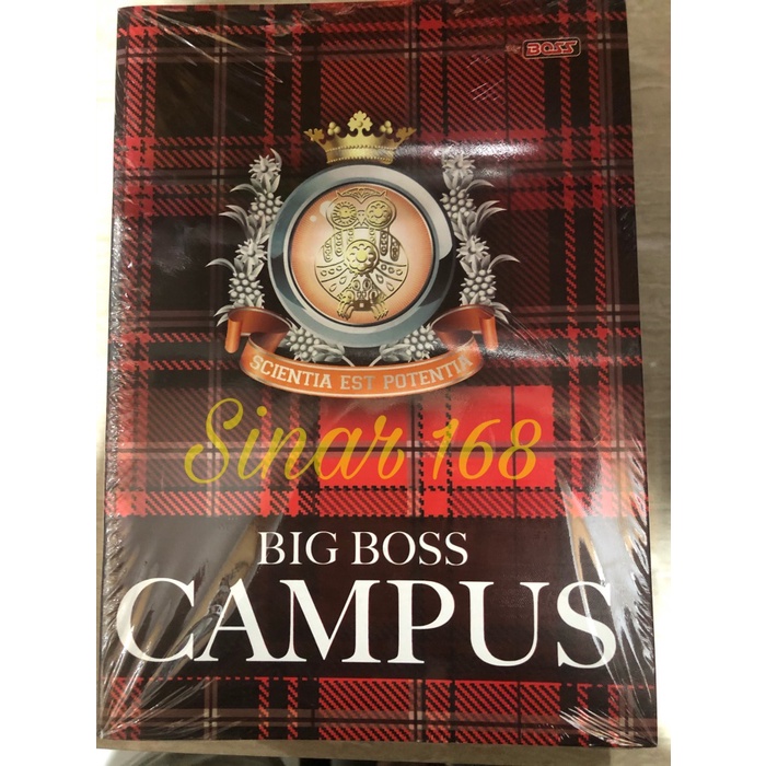 

Berkualitas Buku Tulis Big Boss Campus 1 Pak Isi 10 Buku, 50 Lembar/Buku Sale!!!