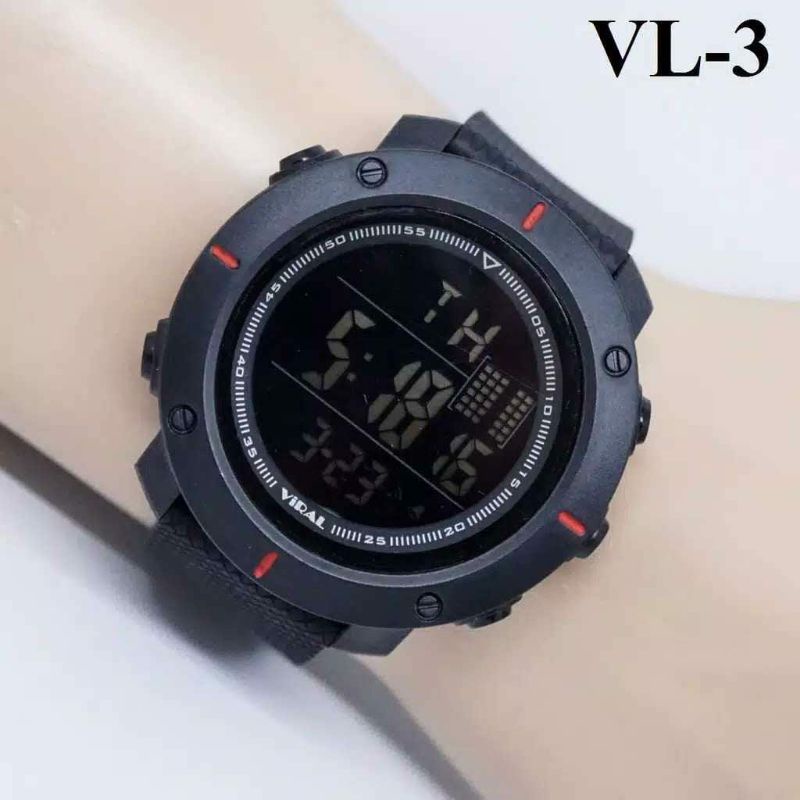 Jam Tangan Viral Digital Favorit Kesukaan Pria Terlaris