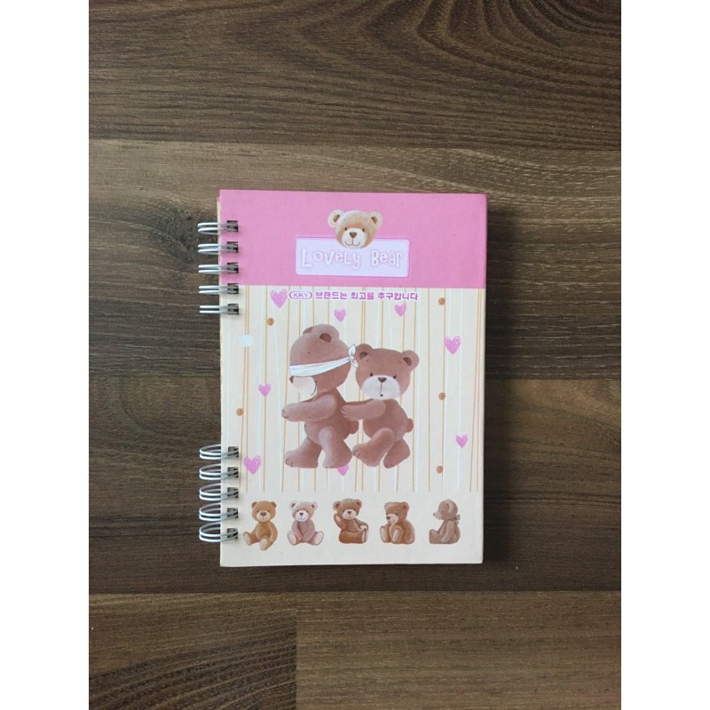 

Notebook Kiky Lovely Bear - Pink
