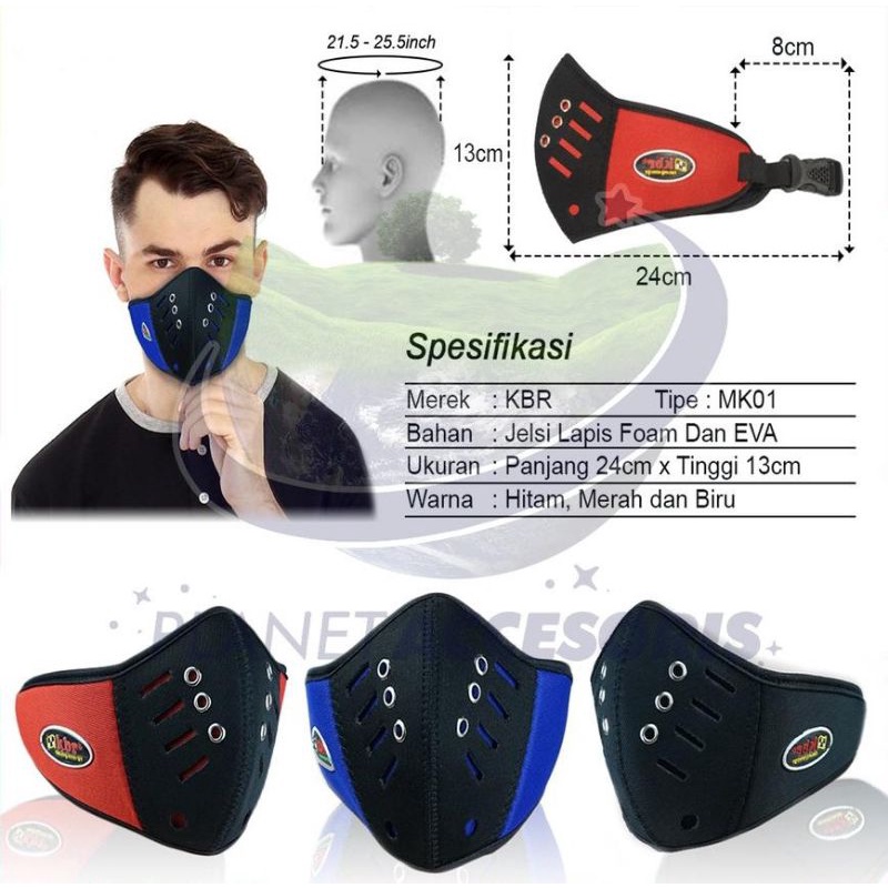 Masker Touring Masker motor super KBR masker keren