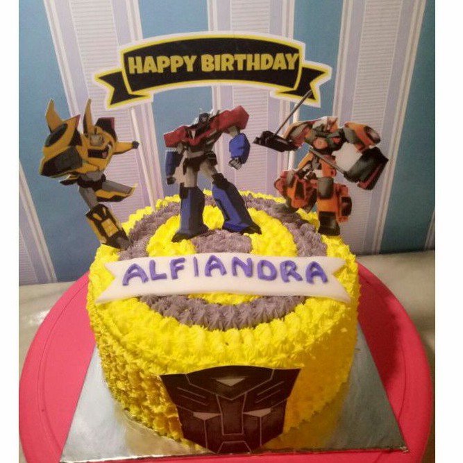 

kue ultah Transformers | KUE ultah anak