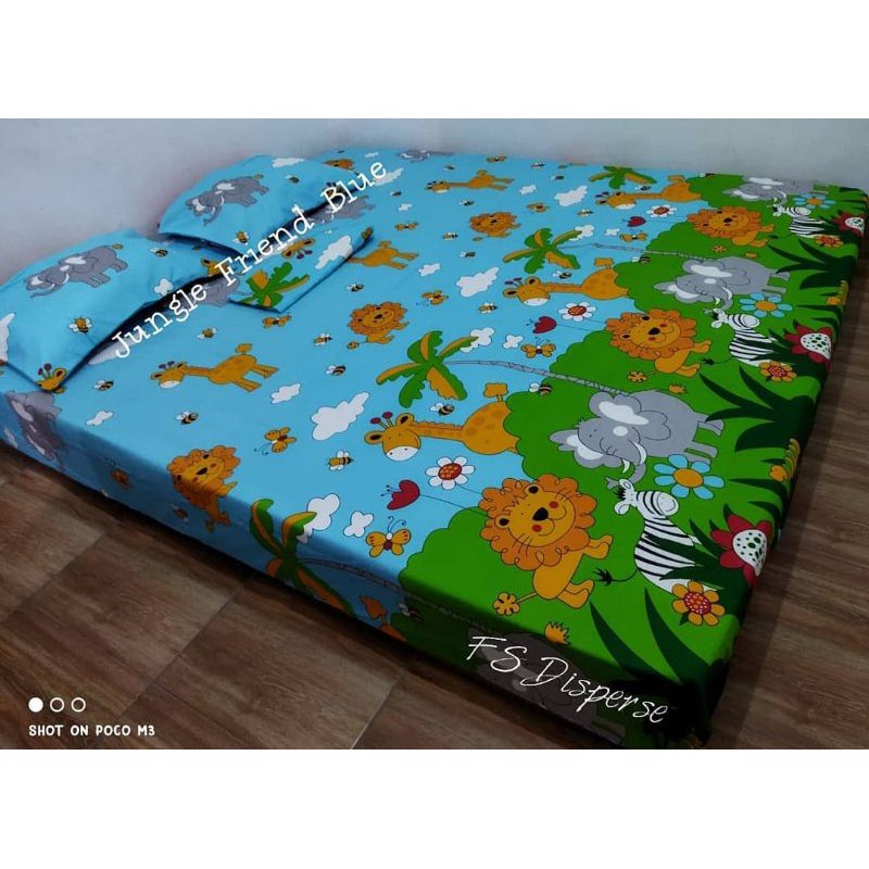 Sprei Jungle Friend Blue