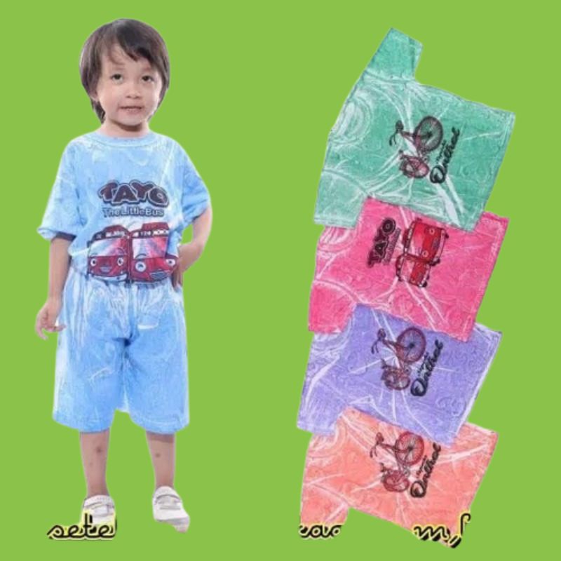 Setelan Baju Abstrak Klasik Anak Laki laki Perempuan 1-11 Tahun / Setelan Anak / Setelan Barong Bali / Setelan Bali Anak / Setelan Barong Bayi / Setelan Barong