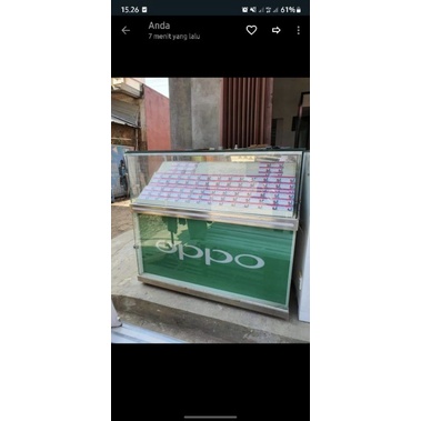 ETALASE BEKAS OPPO
